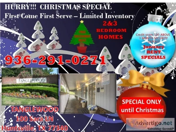 christmas Homes Affordable