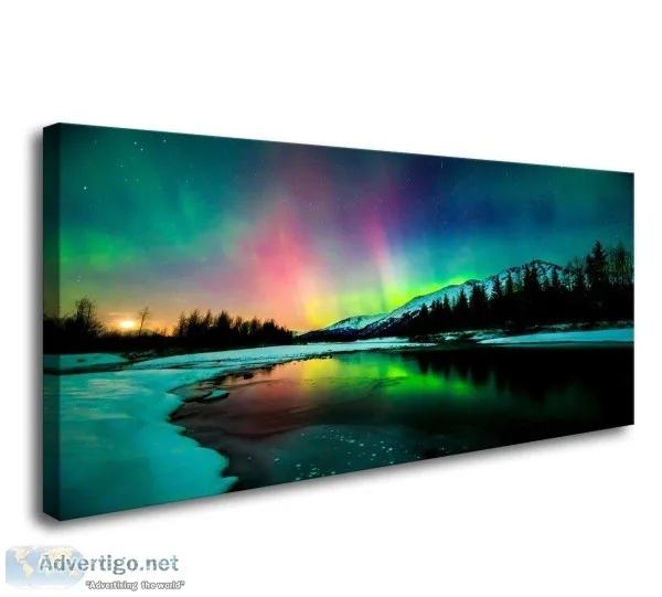Aurora Scenery Painting