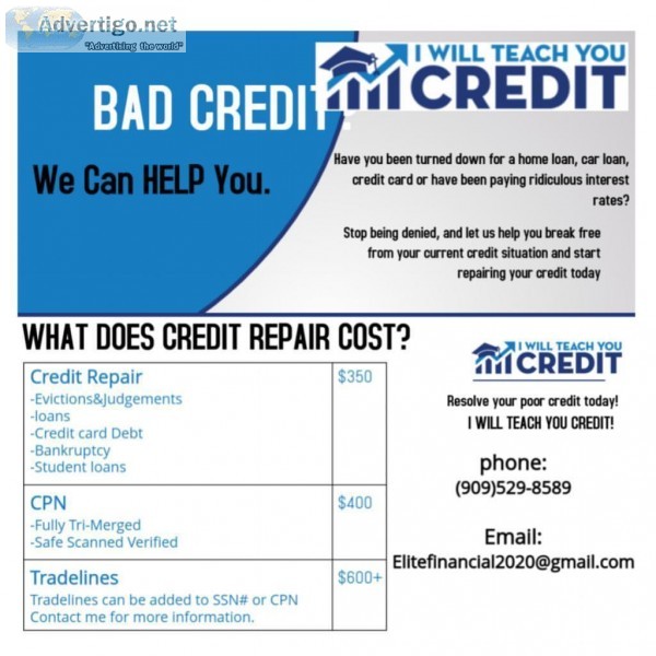 We can help you approved.
