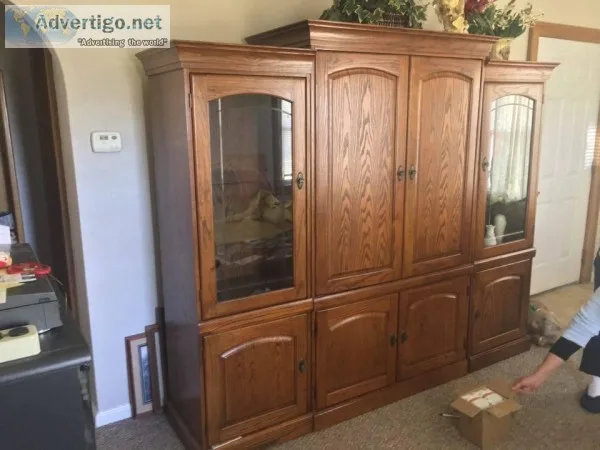 3 piece entertainment center