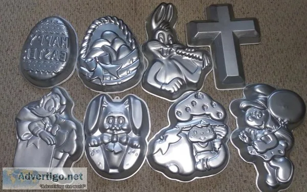 Cake pans  assorted designs