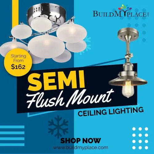Best Semi Flush Mount Ceiling Lighting for Sale