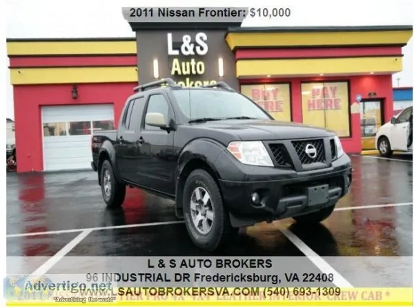 2011 NISSAN FRONTIER PRO-4XAUTOMATICL EATHER INTERIORCREW CAB