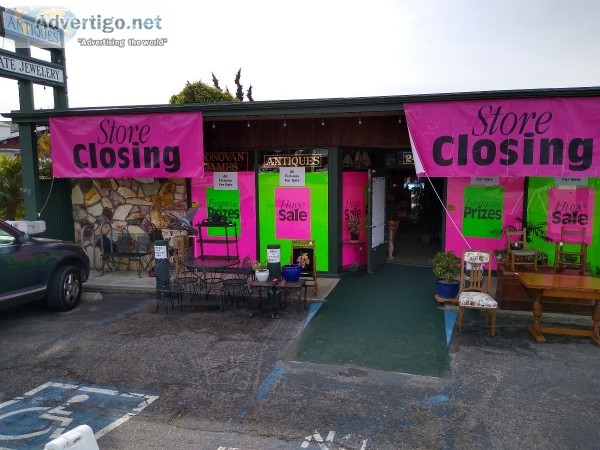 Local Antique Store closing