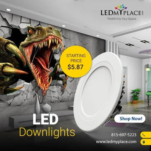 Redefine Your Indoor Area by Using 4&quot Dimmable LED Downlight