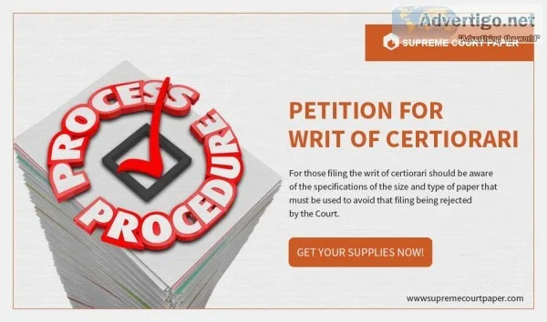 Know the Guideline Before Filing a Petition
