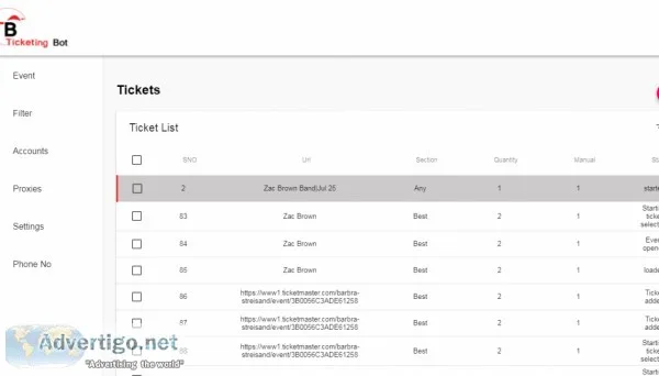 Get Ticket Bots security - Tas.co.in