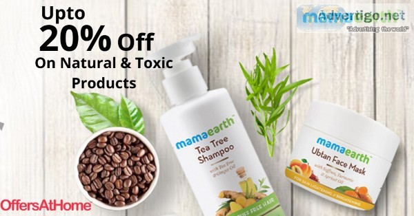 Mamaearth Deal - Get Up to 20% Off On Natural Products