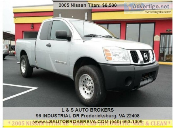 2005 NISSAN TITAN XEKING CABAUTOMATICNICE and CLEAN