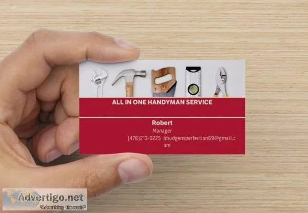ALL IN ONE HANDYMANBEDBUGPEST CONTROLPRESSURE WASHING SERVICE
