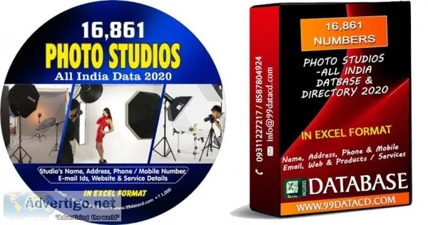 Top Photography Company Name Address and Mobile Number Database