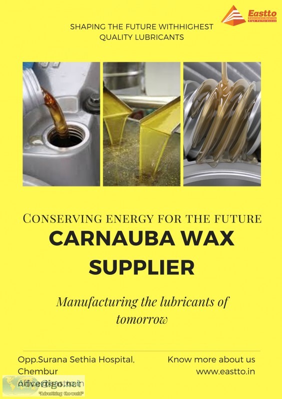 Carnauba wax supplier