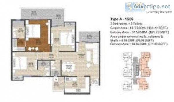 Buy Residential Home at 3 bhk apartment Noida  Ace Divino