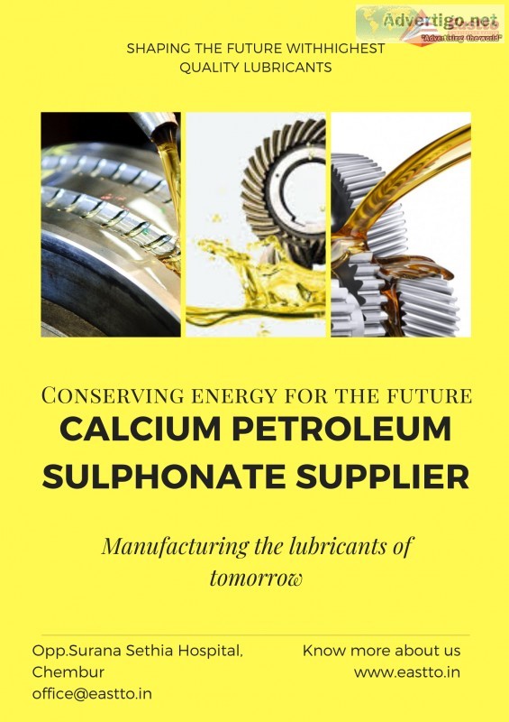 Calcium petroleum sulphonate supplier