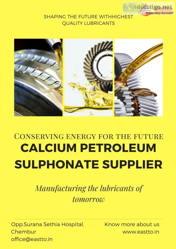 Calcium petroleum sulphonate supplier
