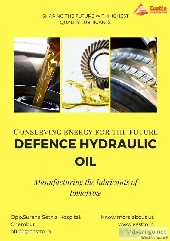 Defence hydraulic oil