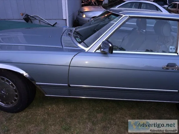 Mercedes 560 SL Rag top with hard too