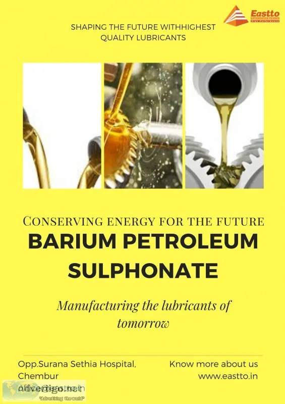 Barium petroleum sulphonate
