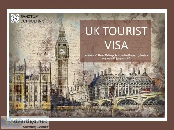 Get UK Tourist Visa Services through Sanctum Consulting