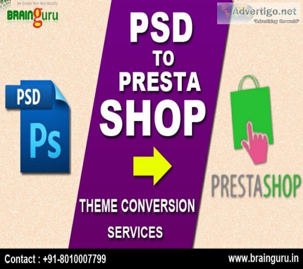 PSD To PrestaShop Theme Conversion Services