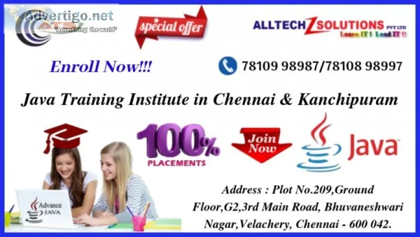 Best Java Training Institute in Chennai