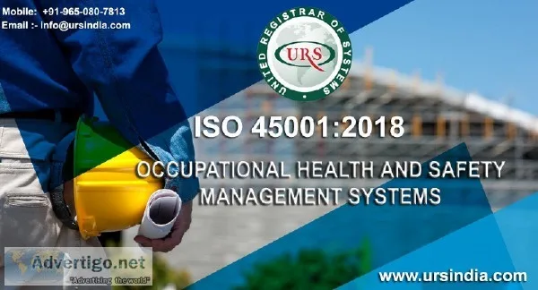 ISO 45001 Certification  Health and Safety Comes First