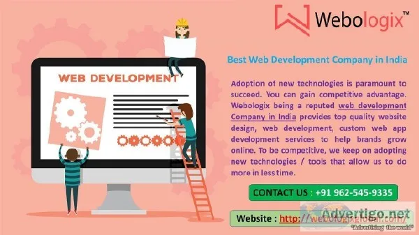 High End Services with Best Web Development Company in India