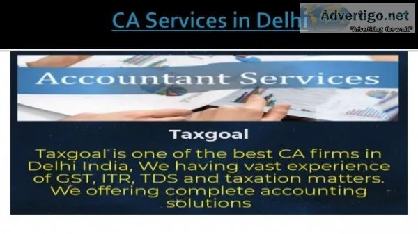 Online CA Service Provider in Delhi