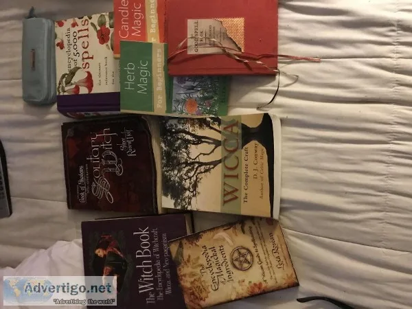 Over 10 Wicca related books