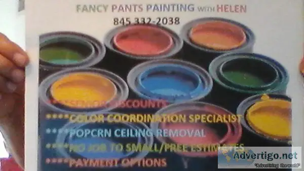Fancy Pants Painting with Helen