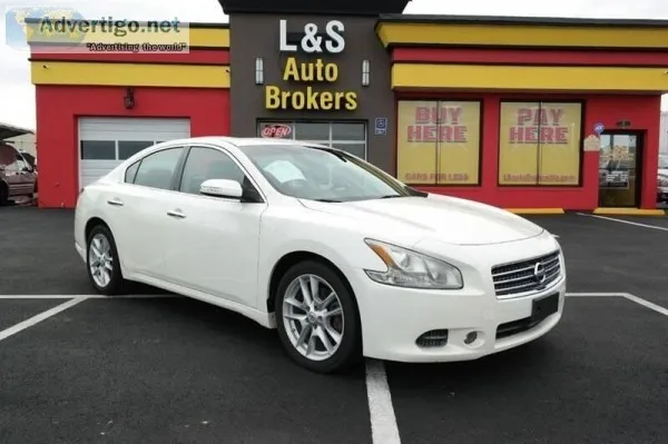  2010 NISSAN MAXIMA 3.5 SVBACKUP CAMERALEATHER INTERIORSUNROOFNA