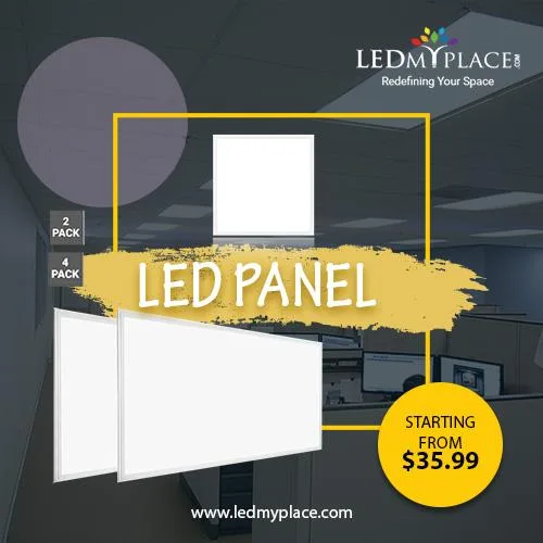 Buy LED Panel Lights For Your Commercial Space