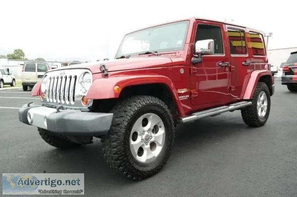  2013 JEEP WRANGLER UNLIMITED SAHARA4X4MATCHING HARDTOPAUTOMATIC