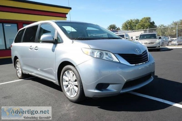  2011 TOYOTA SIENNA LEBACKUP CAMERANICE and CLEANAWD