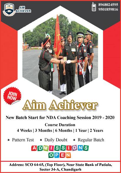 NDA Coaching in Chandigarh