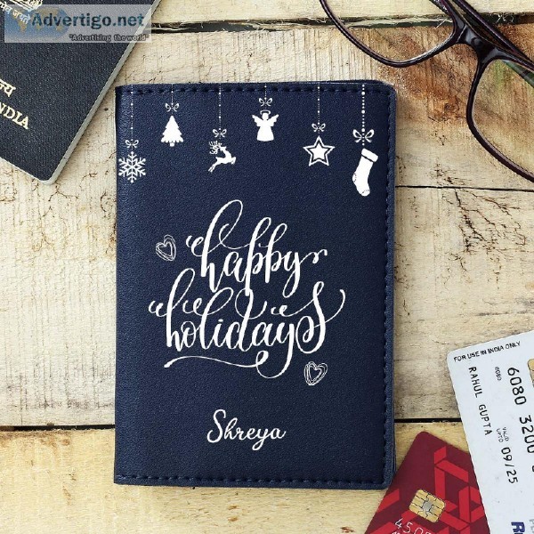 Personalized Passport Cover for Christmas - IGP