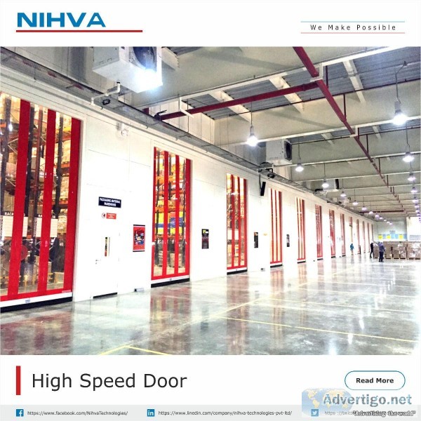 High Speed Doors  Rapid Door  Automatic PVC Doors - NIHVA