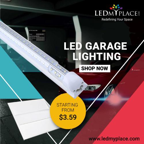 Brighten Up Your Garage With LED Garage Lighting Fixtures