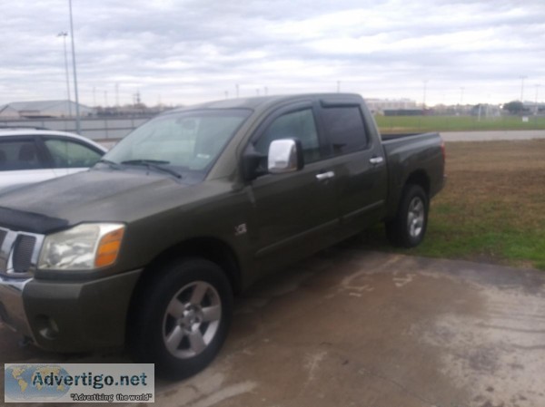 Willing to trade for car or commercial truck