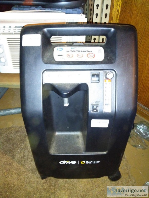 Devilbiss 5 liter oxygen concentrator