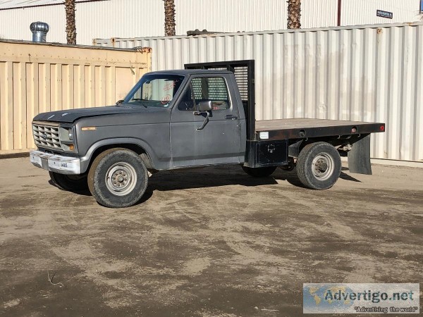 1986 FORD F250 FLATBED TRUCK 43015201