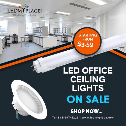 Redefine Your Office Lighting By Installing LED Office Ceiling L