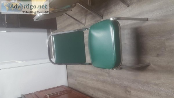Eight Vinyl Chairs