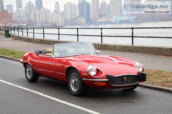  23186 1974 Jaguar XKE Series III V12 Roadster