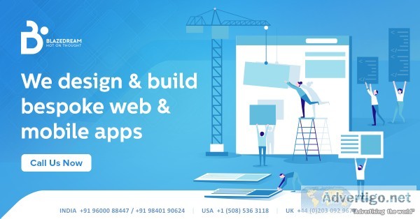 Professional Web Designing Services in India - BlazeDream