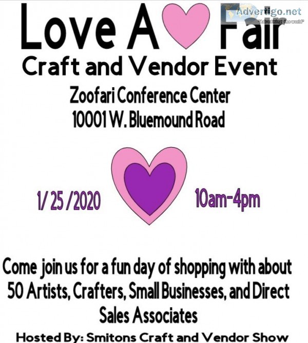 Love A Fair - Craft and Vendor Event