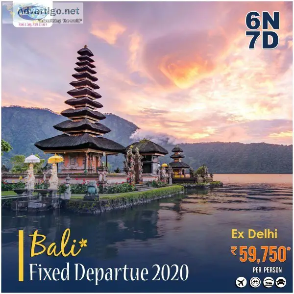 7 Days Bali Fixed Departure 2020
