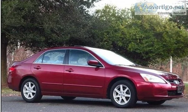 2004 Honda Accord EX Red 37222 Miles