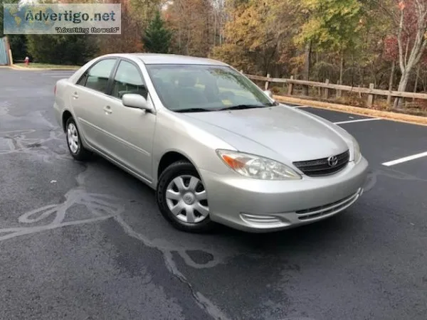 2004 Toyota Camry LE Silver 74000 Miles