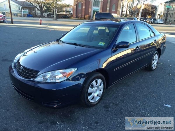 2004 Toyota Camry Blue LE 55213 Miles